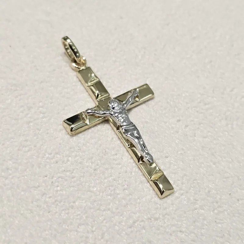 Pendente Croce ORO 750 (18KT) Uomo - 1900.CR20174:26M7