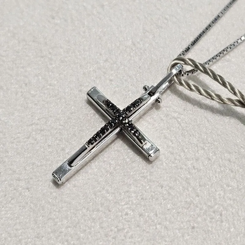 Pendente Croce Uomo DALU GIOIELLI - NU2082-CR-Q6X/B