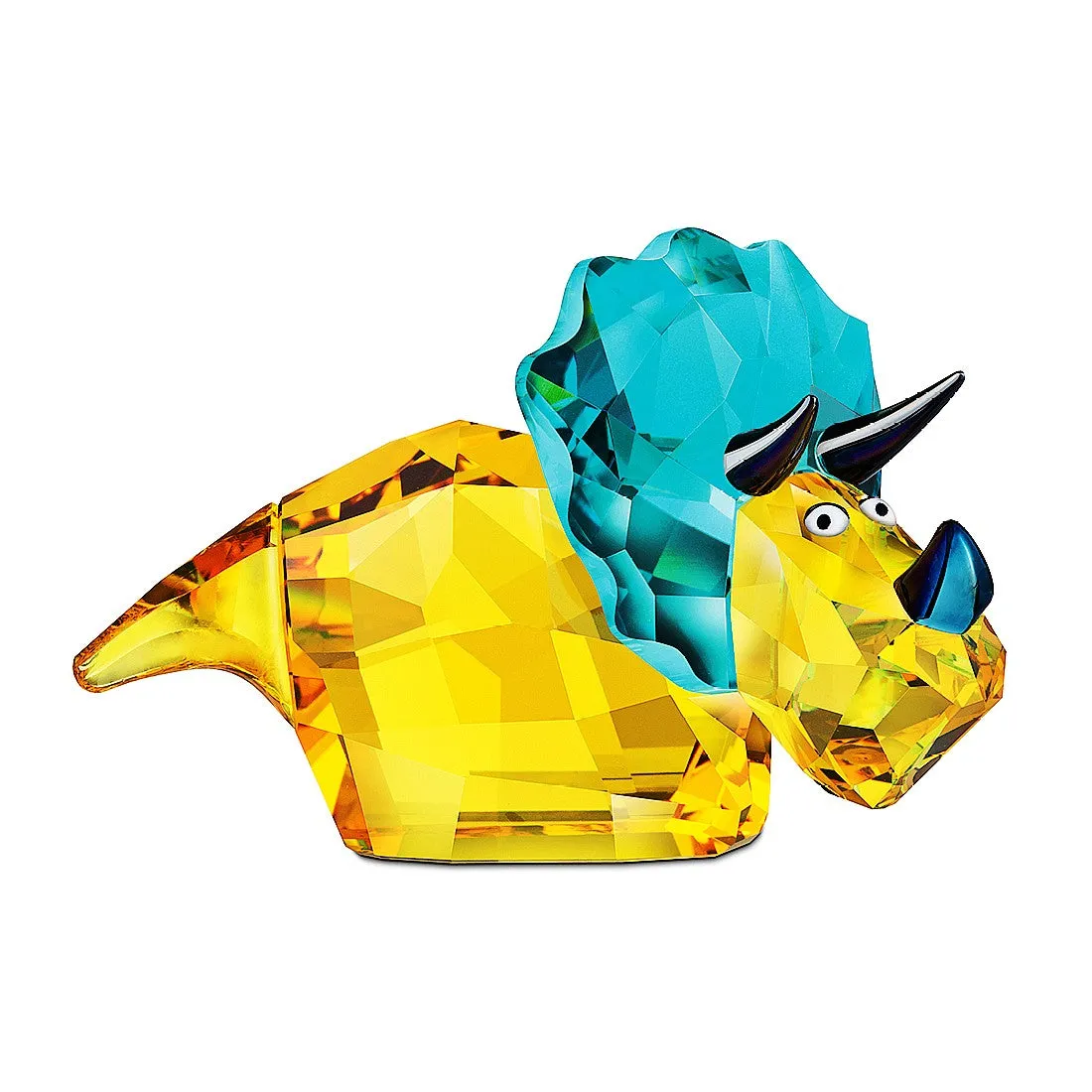 OGGETTISTICA DA COLLEZIONE SWAROVSKI DINOSAURO TRAVIS TRICERATOPO - 1143458